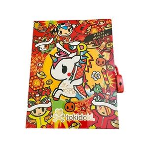 Tokidoki Journal Diary Notebook w/ Lock Unicorno Dragon Lunar New Year Rare NEW